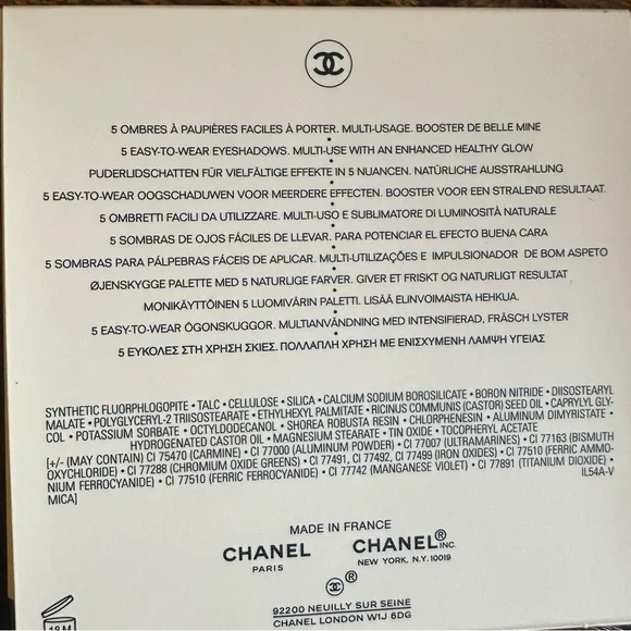 Chanel LES BEIGES Healthy Glow Natural Eyeshadow Palette - Picture 6 of 6